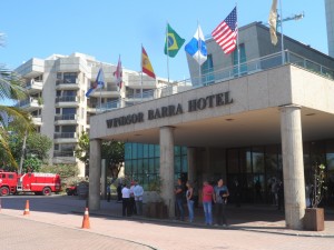 Entrada do Hotel Windsor