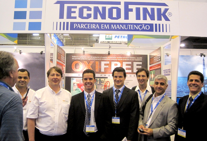 Estande da TecnoFink na OTC em Houston