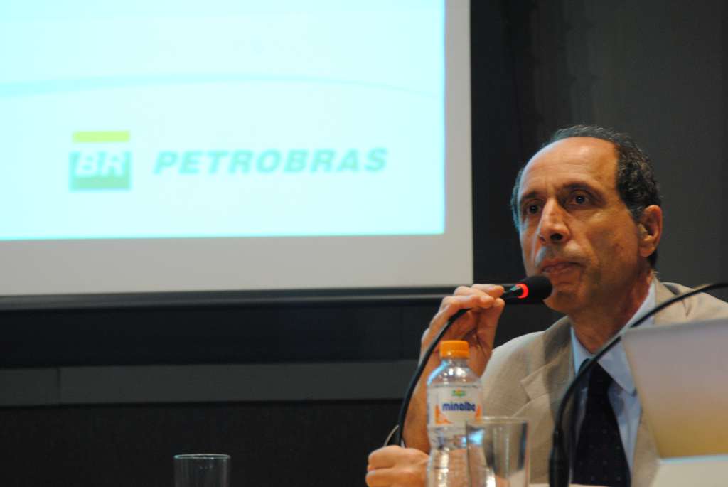 Gerente geral da Universidade Petrobrás, Ricardo Salomão, falando sobre as estratégias de integração com universidades