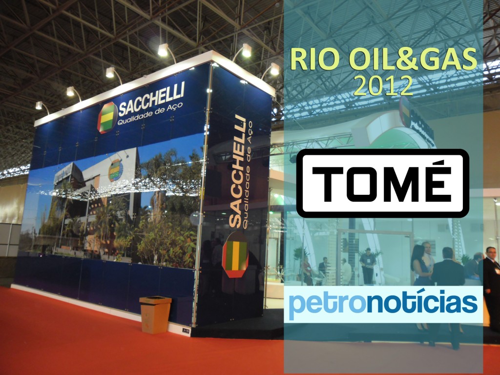 Estande da Sacchelli no Rio Oil & Gas 2012 - Pavilhão 1