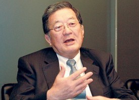 Shoji Muneoka, presidente da Nippon Steel & Sumitomo Metal Corp.