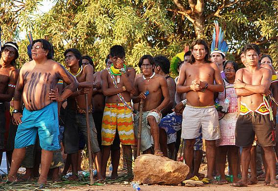 Índios em Belo Monte