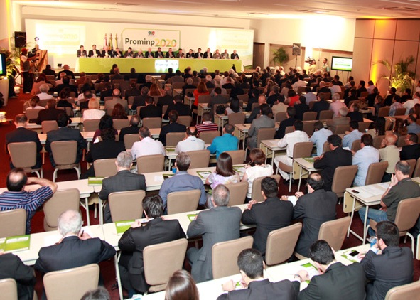 Abertura do 8° Encontro Nacional do Prominp, em 2011, em São Luís (MA)