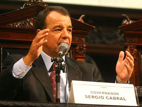 Sérgio Cabral, governador do Rio de Janeiro