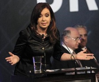 Cristina Kirchner, presidente da Argentina