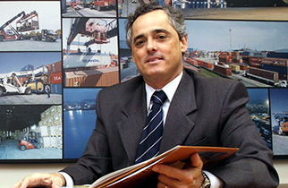 Antônio Carlos Sepulveda, presidente da Santos Brasil