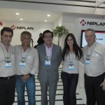 Arman Sarafyan, Marcio Martini,  Paulo Nishimura, Beatriz Cesar e Carlos Aguiar, da Niplan.
