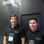 Fernando Schmiegelow, diretor de marketing, e Arthur Patricio, gerente de vendas - Sisgraph