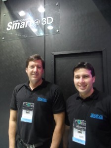 Fernando Schmiegelow, diretor de marketing, e Arthur Patricio, gerente de vendas - Sisgraph