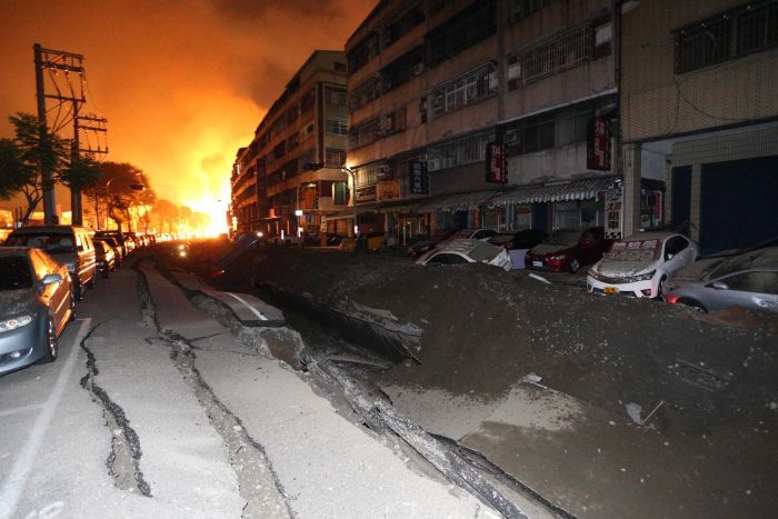 Explosões no Taiwan