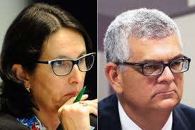 Solange Guedes,Diretor de Exploração e Produção e Ivan Monteiro, Presidente da Companhia. e Monteiro