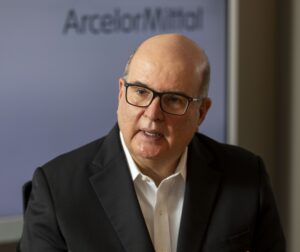 Jefferson De Paula (presidente da ArcelorMittal Brasil e CEO ArcelorMittal Aços Longos LATAM e Mineração Brasil).Crédito Leo Drumond-NITRO