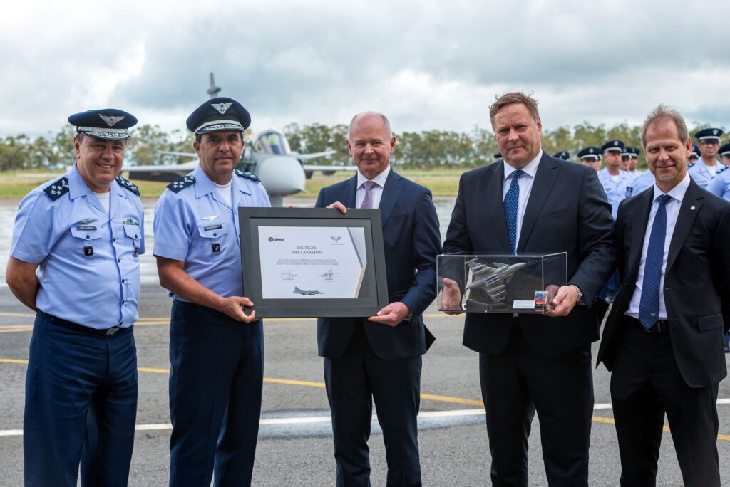 Entrega da declaração Tática do F-39 Gripen_