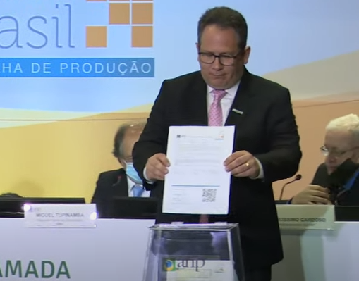 Representante da Petrobrás apresenta oferta por Norte de Brava