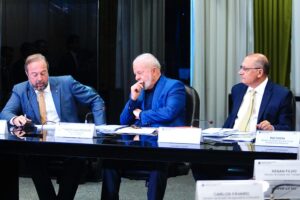Alexandre Silveira, Lula e Geraldo Alckmin