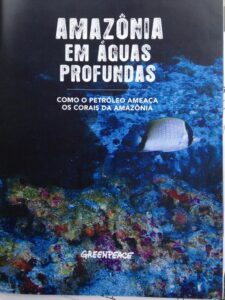 Panfleto do Greenpeace alerta para os “Corais da Amazônia”