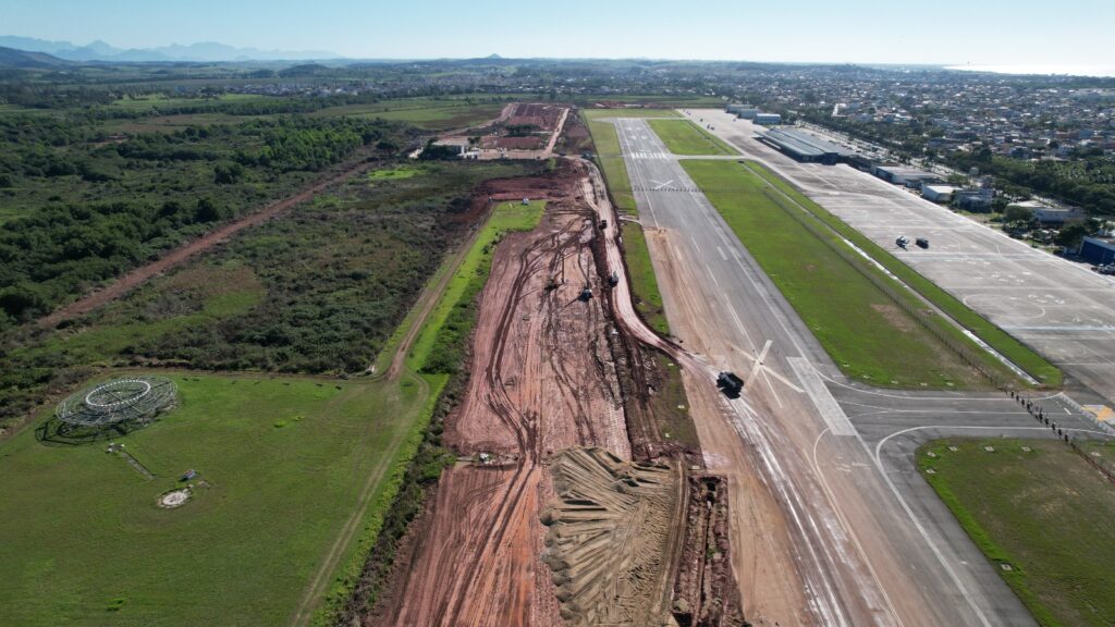 Obra nova pista Aeroporto Macaé_Divulgacao