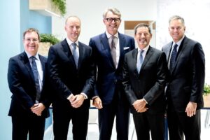 Executivos da SLB, Aker Solutions e Subsea7