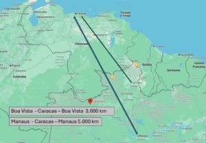 Mapa Produzido pela DefesaNet