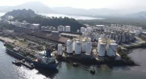 Terminal portuário do Porto de Santos