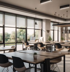 modern-office-with-no-people-luxury-chair-generated-by-ai