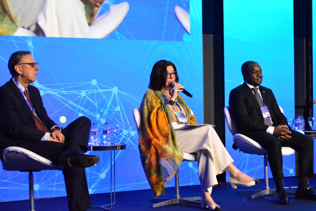 A presidente da Petrobras, Magda Chambriard