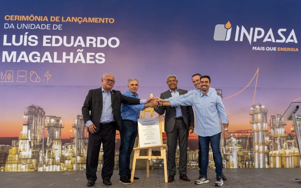 Lançamento da pedra fundamental da nova unidade, em 2024