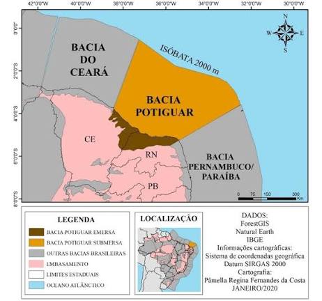 A AGÊNCIA NACIONAL DO PETRÓLEO INDICA 24 BLOCOS EXPLORATÓRIOS NA BACIA POTIGUAR